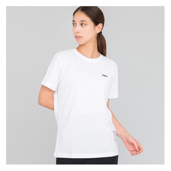 FILA フィラ Tシャツ レディース 半袖 UVカット 丸首 スポーツウェア