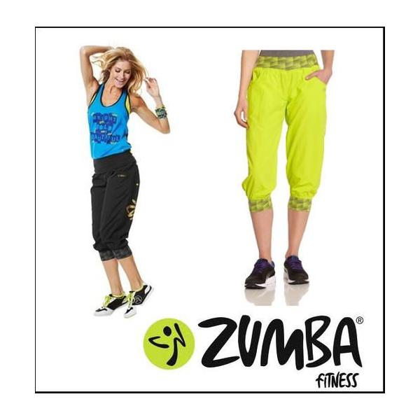 zumba Awesome Tron Cargo Pants ズンバ 7分丈パンツ