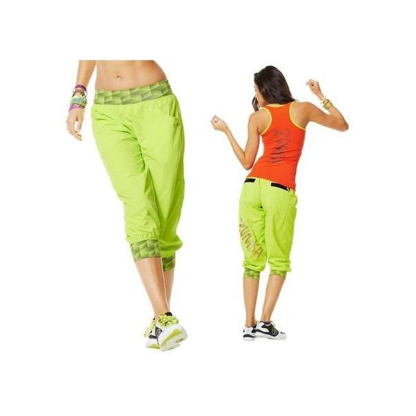 zumba Awesome Tron Cargo Pants ズンバ 7分丈パンツ