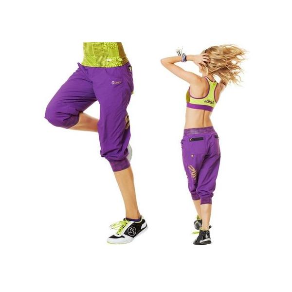zumba Awesome Tron Cargo Pants ズンバ 7分丈パンツ