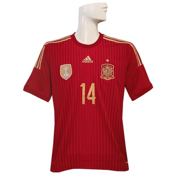 アディダス) adidas/14/15スペイン代表/ホーム/半袖/シャビ アディダス) adidas/14/15スペイン代表/ホーム/半袖/シャビ