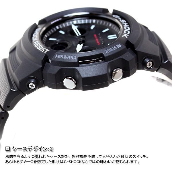 GショックG-SHOCK 電波ソーラー腕時計メンズ黒ブラックAWG-M100SBC