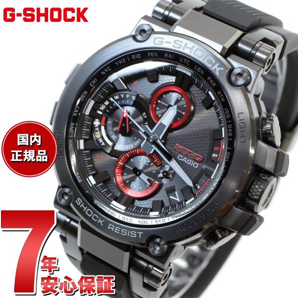 GショックMT-G G-SHOCK 電波ソーラーメンズ腕時計MTG-B1000B-1AJF ジー