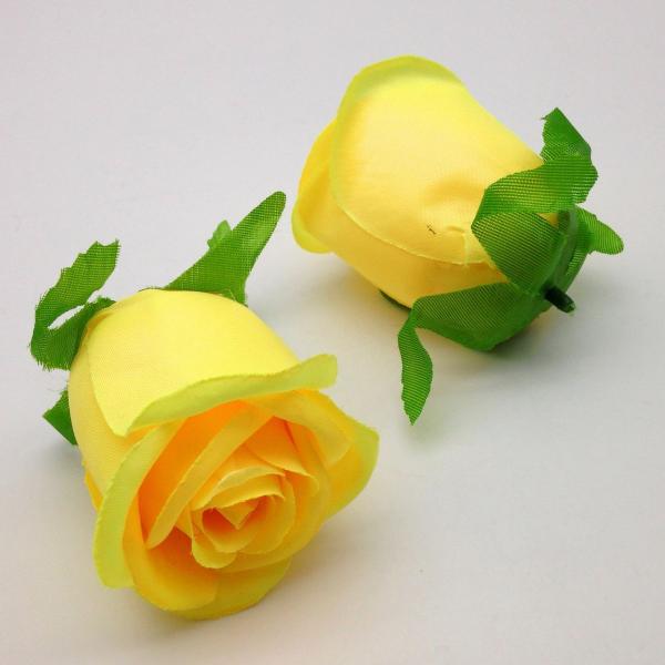 造花 バラ 花 がく 6センチ 30個 (イエロー系) /【Buyee】