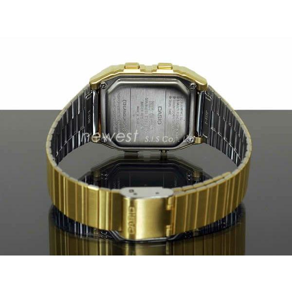 CASIO カシオ 腕時計 DATA BANK データバンク DB-380G-1 ゴールド 海外 