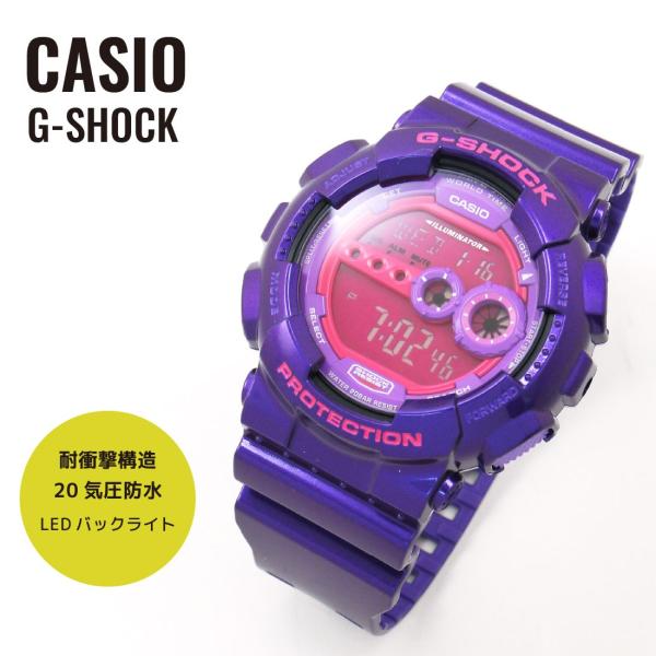 G-SHOCK 腕時計 GD-100SC -6JF クレイジーカラーズ【G】