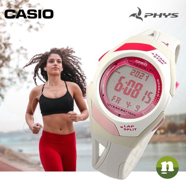 CASIO カシオ腕時計PHYS フィズSTR-300-7 ランニングウォッチピンク