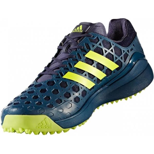 Adidas adizero hockey shop shoes - blue/yellow