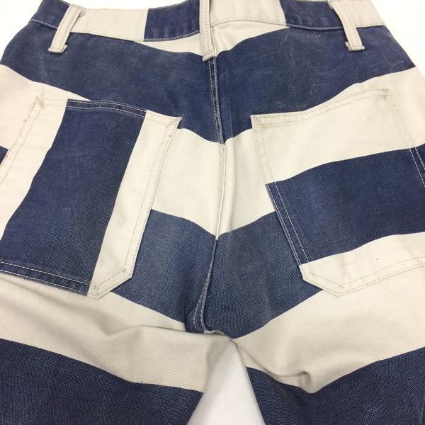 ロードランナー 神戸 ROAD RUNNER 紺×白ボーダー 囚人パンツ Prisoner