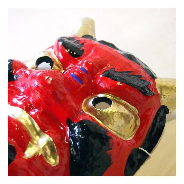 y*8様 鬼面、やぶ面、木面 やぶ面 鬼面 能面 木彫り - メルカリ