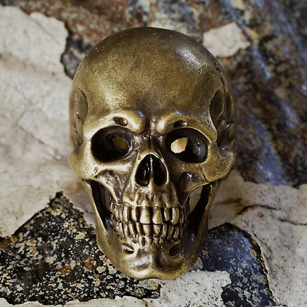 指輪 スカルリング Heritage ヘリテージ 真鍮バージョン スカル skull