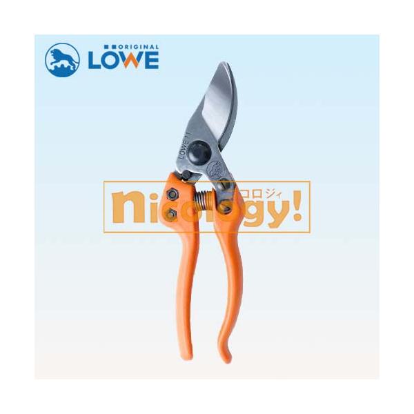 LOWE オリジナルライオン剪鋏 11104 握り部分はテコの原理を使う