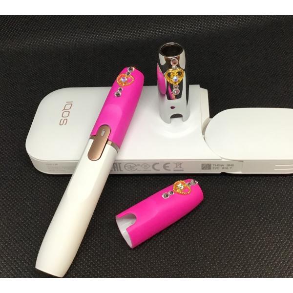 SALEアイコスキャップ IQOS デコキャップ キラキラハート