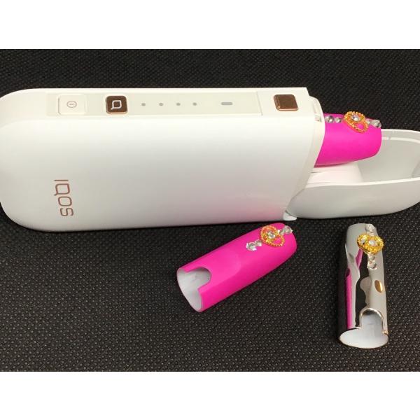 SALEアイコスキャップ IQOS デコキャップ キラキラハート