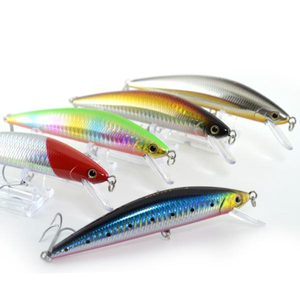 超ぶっ飛び シンキングミノー 5個セット 120S/40g ルアーセット