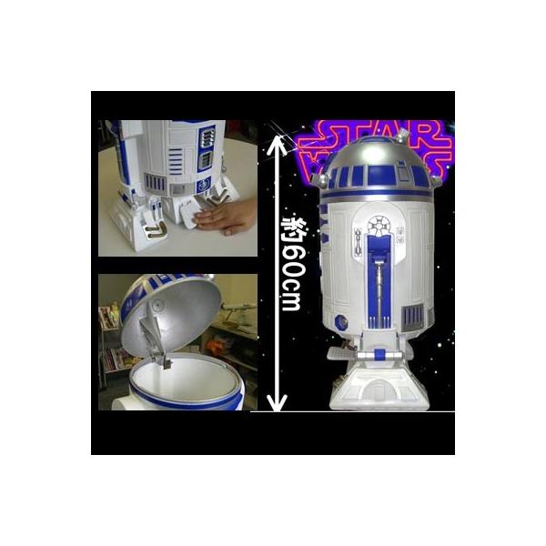 スターウォーズ STAR WARS R2-D2 ゴミ箱 [ ワッペン の オマケ 付 