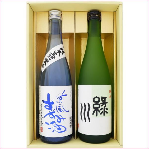 日本酒 【夏限定】涼風すずみ酒と緑川の飲み比べギフトセット 720ｍl×2本 涼風すずみ酒 純米生原酒 緑川 純米 720ml×2本送料無料  /【Buyee】