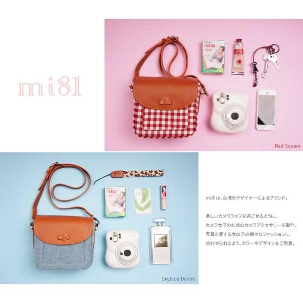 mi81 Sweety Camera bag M Skyblue Denim MT03SB ショルダー カメラ