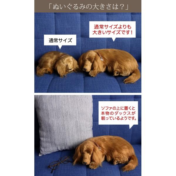 ニニアンドキノ パーフェクトペット (大サイズ) ダックス ロング (レッド) ぬいぐるみ 犬 いぬ イヌ リアル 本物 そっくり ダックスフンド  ダックスフント 雑貨 /【Buyee】