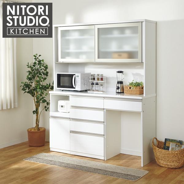 NITORI】 ニトリ 食器棚 キッチンボード レンジボード ダイニング 