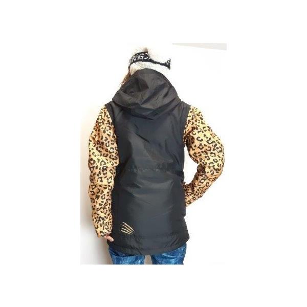 ディーシーシューズ DC SHOES DCLA WOMEN JKT レオパード