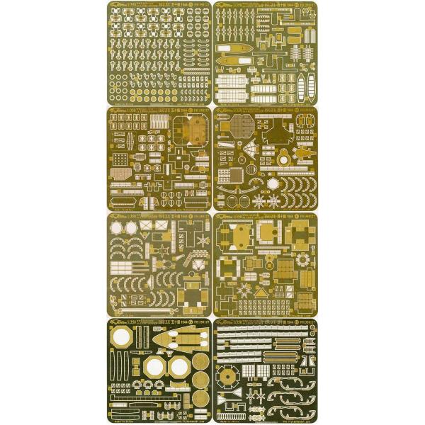 FH35127 フライホーク1/350 日本海軍軽巡 五十鈴1944 ディティール  