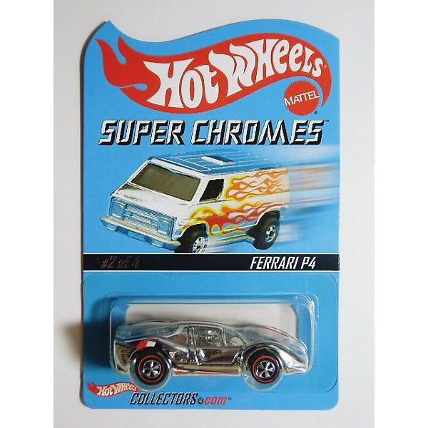 Hot Wheels SUPER CHROMES FERRARI P4 Buyee