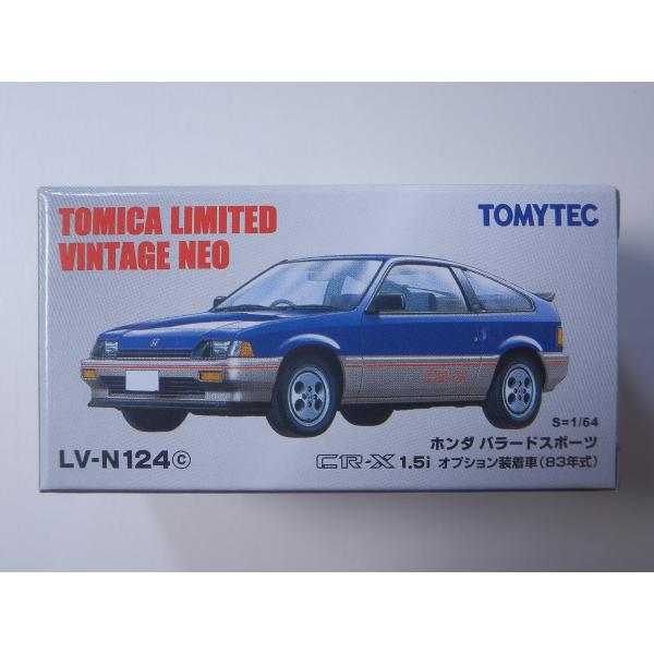 TOMICA LIMITED VINTAGE NEO☆トミカ リミテッド ヴィンテージ ネオ LV-N124c ホンダ バラードスポーツ CR-X  1.5i オプション装着車 (83年式) /【Buyee】 Buyee - Japanese Proxy Service | Buy from  Japan!