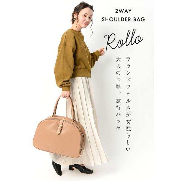 ボストンバッグ 本革 ショルダーバッグ 山羊革 レディース 通勤 軽い