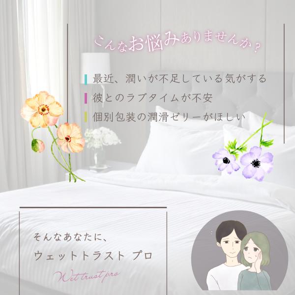 潤滑ゼリー ドラッグストア 女性用 ウェットトラスト プロ 120本