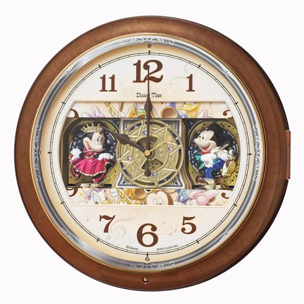 限定値下げ ミッキー　掛け時計　懐中時計風 掛け時計 セイコー 壁掛け からくり時計 FW587B ディズニー ミッキー