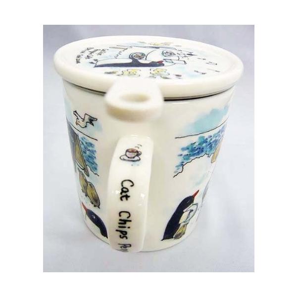 Cat Chips Penguin Cafe ハーブマグカップ 吉沢深雪さんねこカップ