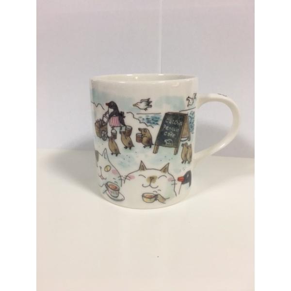 Cat Chips Penguin Cafe ハーブマグカップ 吉沢深雪さんねこ Cat Chips Penguin Cafe ハーブマグカップ 吉沢深雪さんねこ