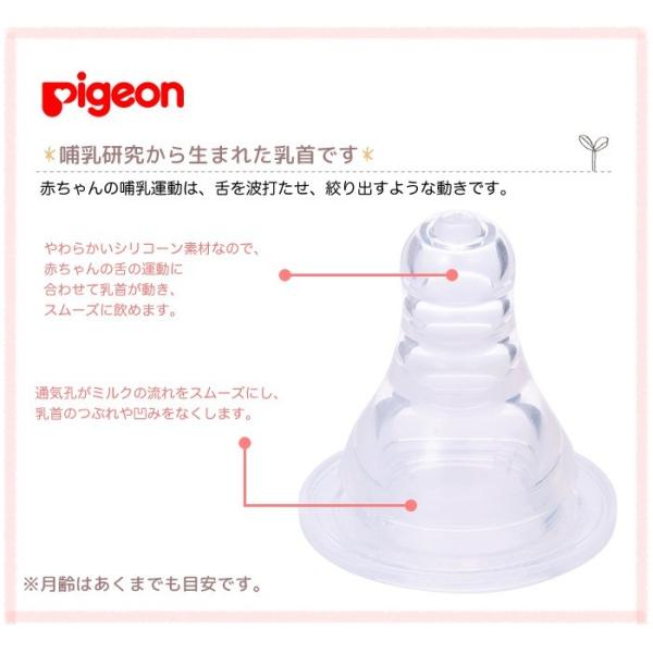 ピジョン 哺乳瓶 乳首 Pigeon