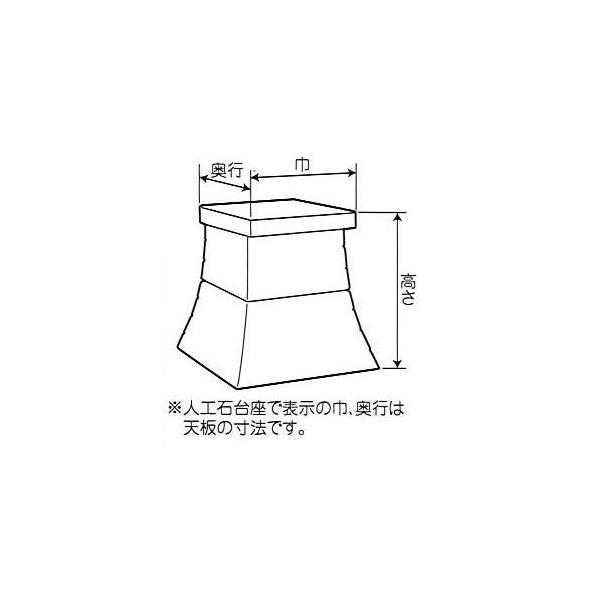 稲荷外宮用人工石台座3段No.255 神棚神具お宮祠/【Buyee】 bot-online