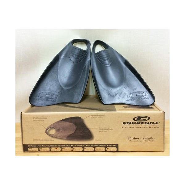 チャーチルフィン（CHURCHILL SWIM FINS） S（23cm）サイズ ボディ 