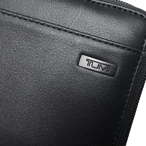 TUMI 長財布 トゥミ クラッチバッグ トラベルウォレット 本革 レザー