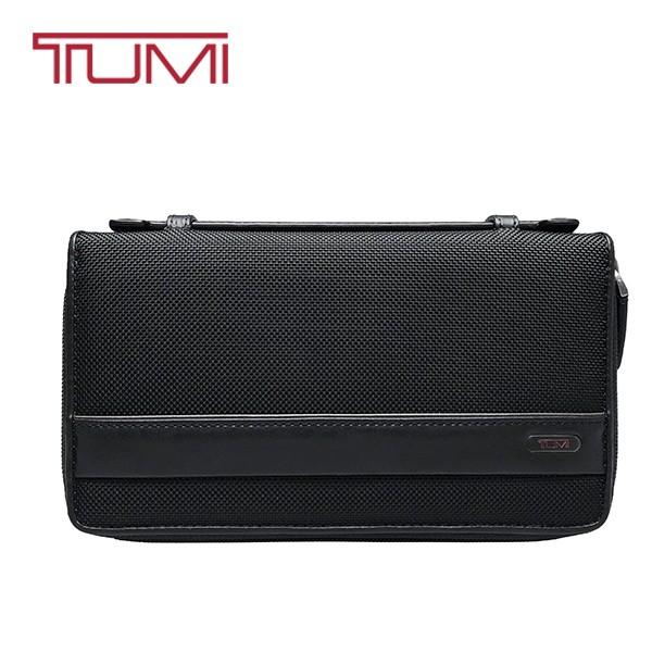 TUMI 長財布 トゥミ クラッチバッグ トラベルウォレット バリ