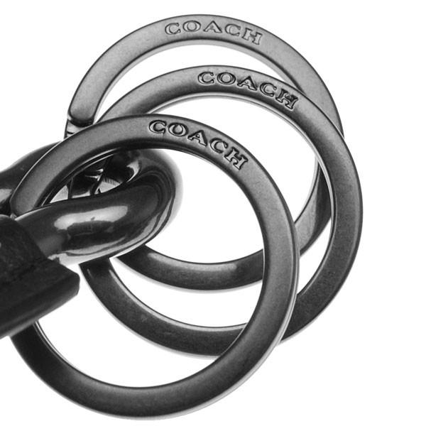 コーチ メンズ カラビナ キーリング COACH キーホルダー キーケース 本