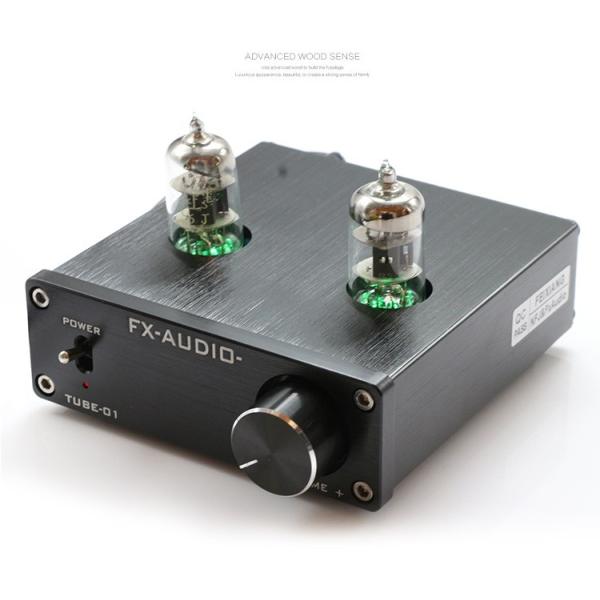 真空管アンプFX-AUDIO TUBE-01（ACアダプター付） 真空管アンプ