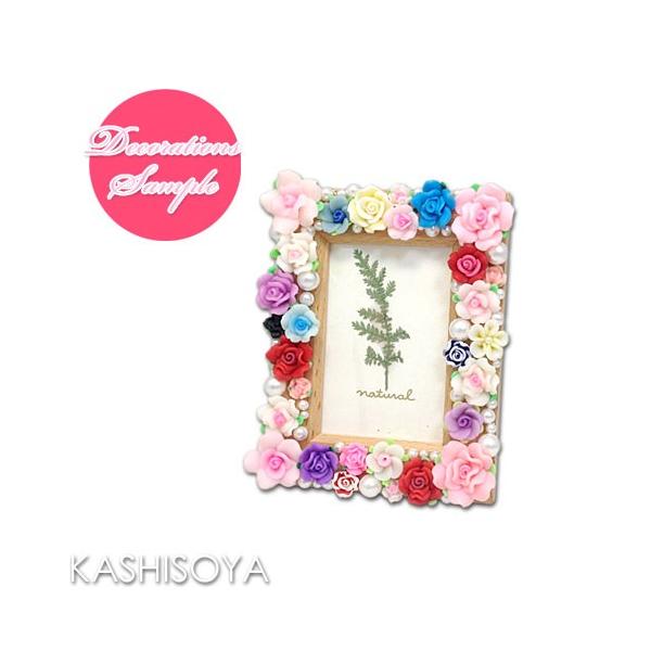 残り僅か！クレイフラワー詰め合わせ20個入り（樹脂粘土,粘土花