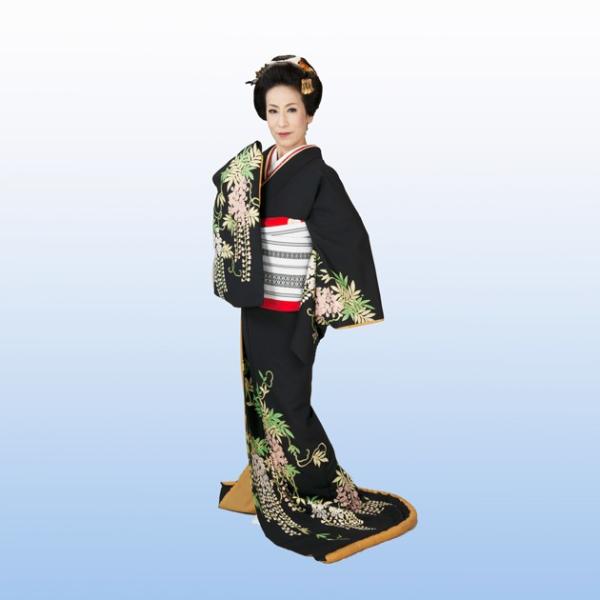 大衆演劇着物 舞台衣装 （裾引き お引き お引きずり すそひき
