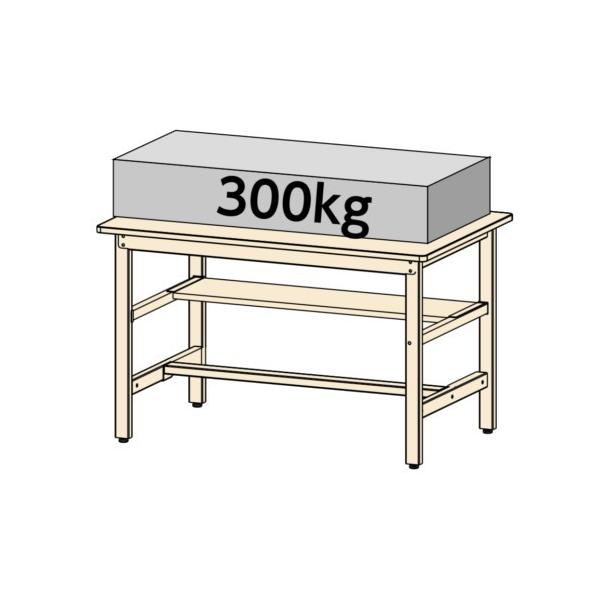 作業台テーブルワークテーブルワークベンチ180cm 90cm 固定式中間棚