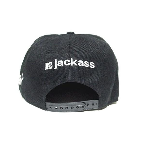 jackass（ジャッカス）スナップバックキャップ（ブラック） スカル