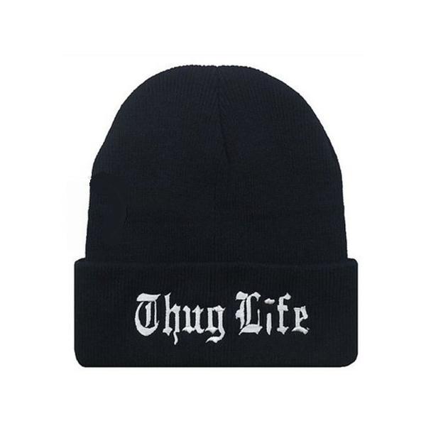 THUG LIFE（サグライフ） ニット帽 ニットキャップ ワッチキャップ