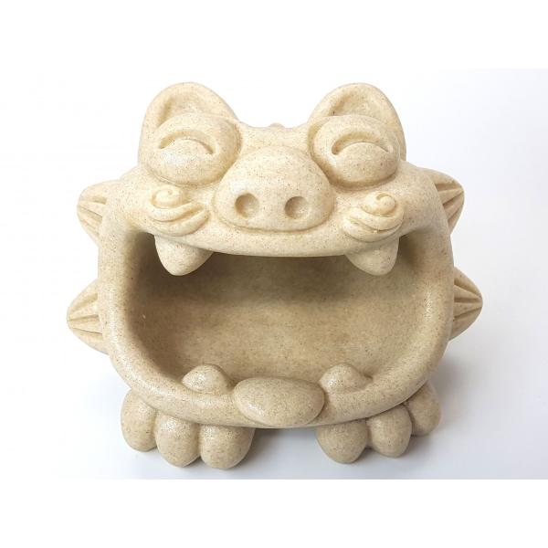 沖縄 お土産 シーサー 大笑い福シーサー置物 魔除け 雑貨 かわいい