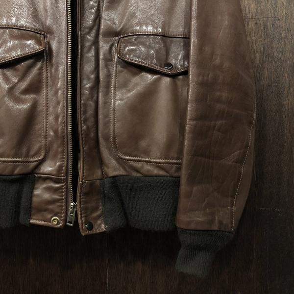 Schott #184SM Flight Jacket Brown 38 ショット 品番184SM レザー