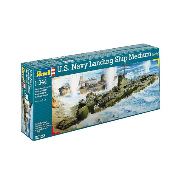 レベル ドイツレベル プラモデル Revell 1/144 アメリカ海軍 LSM 05123