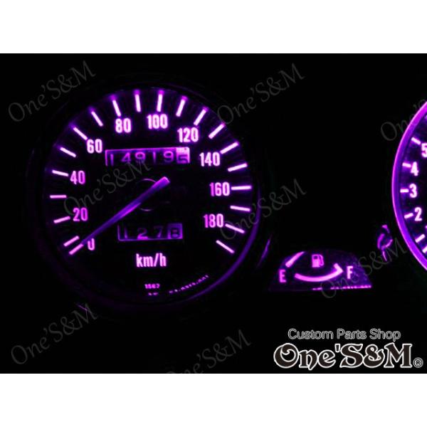 ゆ BALIUS バリオス 1型 2型 対応 高輝度SMD LEDメーター球 スピード 