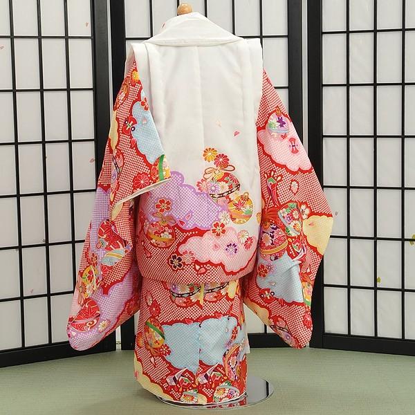 3歳 JAPAN STYLEピンクうさぎ 七五三 被布セット 目新しい